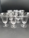 Box Lot- 8 Candlewick Ice Tea Glasses