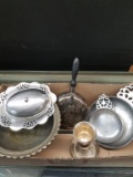 Box Lot- Assorted Silver Plate