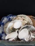Box Lot -English Staffordshire Dishes