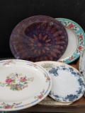 Box Lot- Assorted Decorative Plates