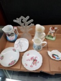 Box Lot- Assorted Creamers & Trinket Dishes