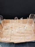 Box Lot- Clear Acrylic Plate Stands