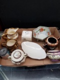 Box Lot- Assorted Ceramic Creamers & Bowls