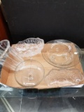 Box Lot- Assorted Clear Bowls