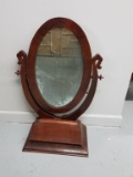 Antique Shaving Mirror & Drawer