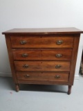4 Drawer Antique Walnut Dresser