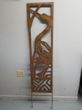 Metal Crane Art