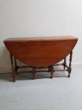 Solid Walnut Gate Legg Table