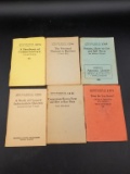 6 Little Blue Book Collection