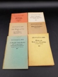 6 Little Blue Book Collection