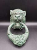 Large Metal Lion Door Knocker
