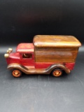 Handmade Wood Truck Trinket Box