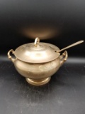 Brass Soup Tureen and Ladle