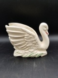 Vintage Swan Planter