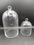 2 Glass Domes