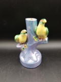 Parrott Luster Vase- Made In Japan