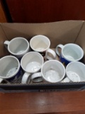 Box Lot- Assorted Ceramic Mugs