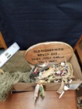 Box Lot- Fish and Fisherman Decorations