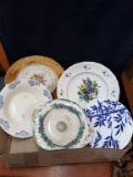 Box Lot- Decorative Plates and Bowls