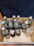 Box Lot- 75th Anniversary Coca-Cola Bottles - 9 Still Full