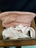 Box Lot- Pink Napkins and Table Cloth