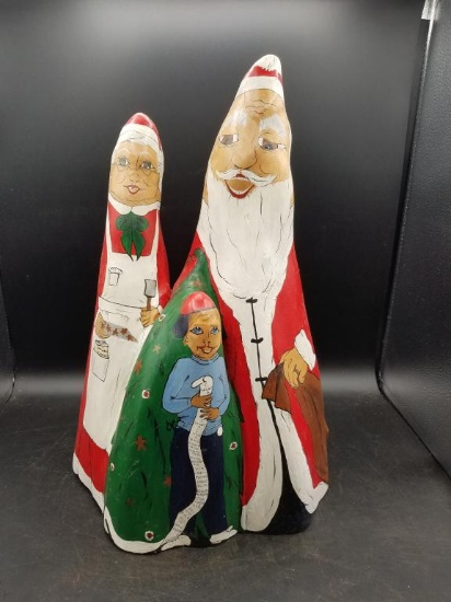 Handmade Cypress Knee Series #3 No. 36 "Make Everyday Christmas" by Nancy & Frank Norman