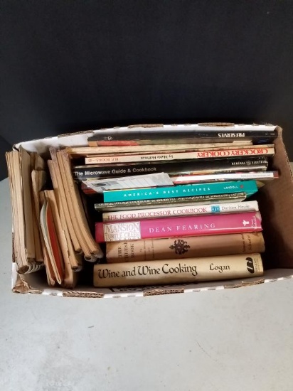 Box Lot- Vintage Cook Books