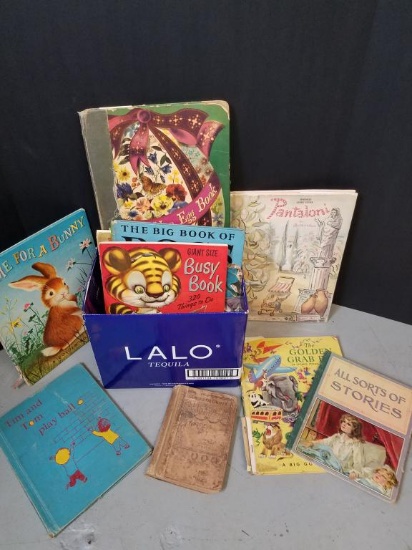 Box Lot- Vintage Children's Books