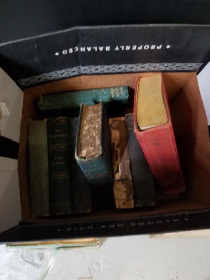 Box Lot- Antique Books