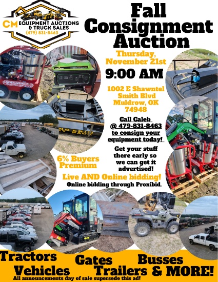 Fall Consignment Auction