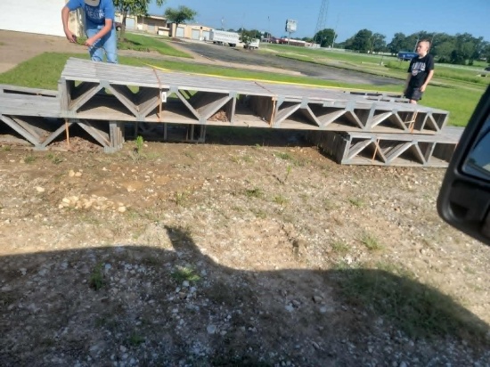 Appx 14.5 FT, 12 FT, 9 FT, Floor Trusses