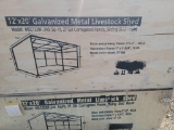 Metal Cow Shed