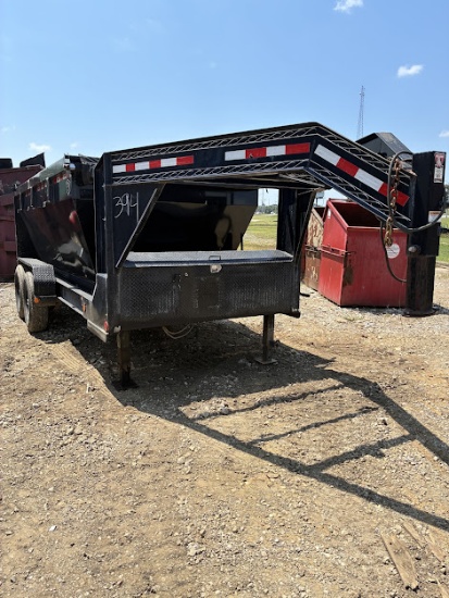 2023 Rolloff Gooseneck Trailer with Dumpster