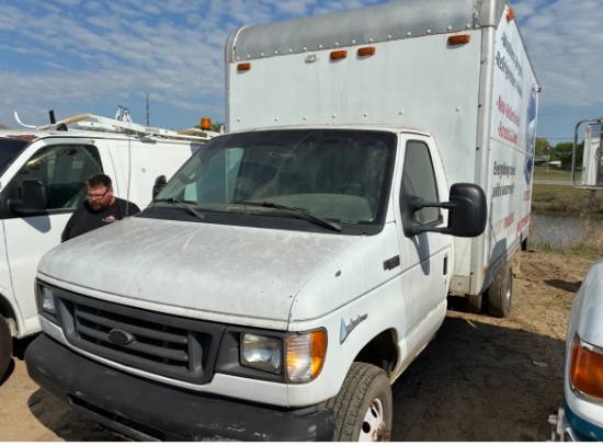 2004 Ford F350 Jarry's Appliances 16 Ft Box Truck Gas