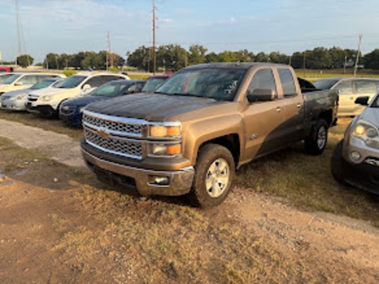 2014 Chevrolet Silverado 1500 LT Brown VIN 1GCRCREH7EZ289379
