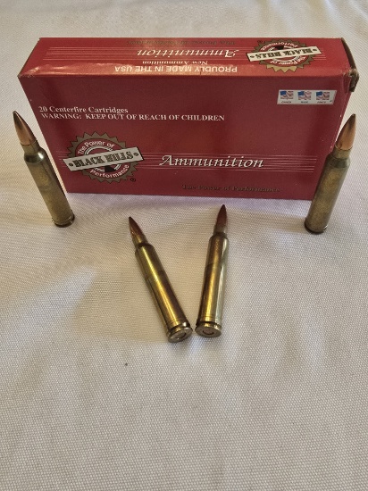 Black Hills 300 Winchester Magnum Ammo 190 Grain Jacketed Hollow Point 20/box