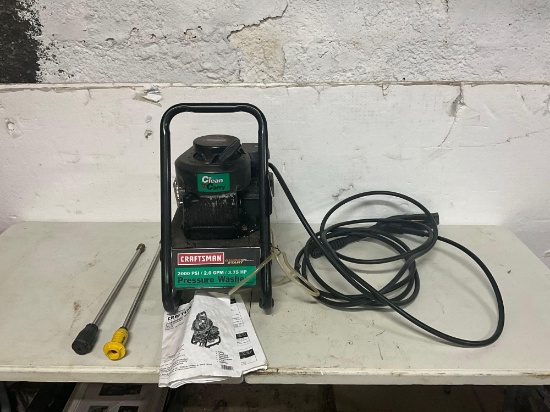 Craftsman Clean And Carry 2000psi Pressure Washer