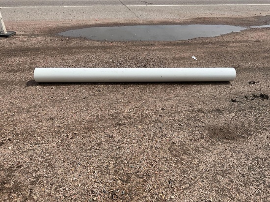 8in PVC Pipe 10ft Long SCH 40
