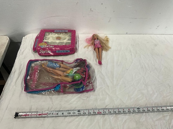 Barbie Tea Set, Dolls