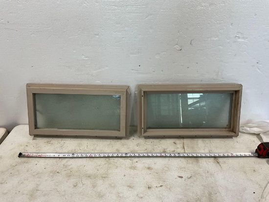 23.5in x 11.5in Privacy Windows