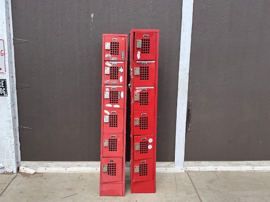 Metal Lockers 78in Tall