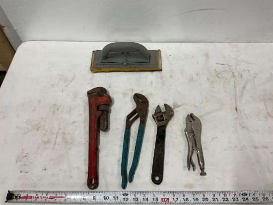 Ridgid Pipe Wrench, Hand Tools