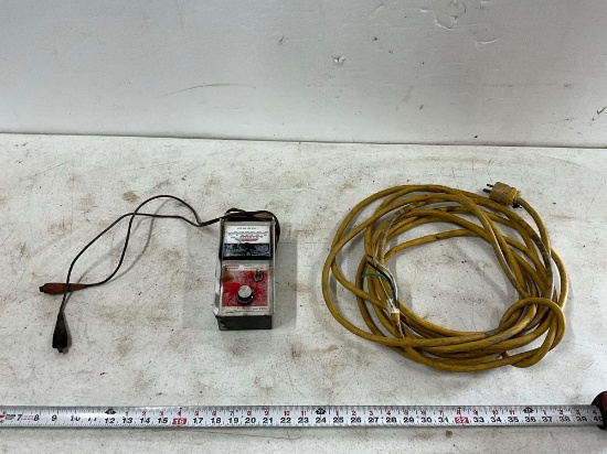 Tachometer , Extension Cord