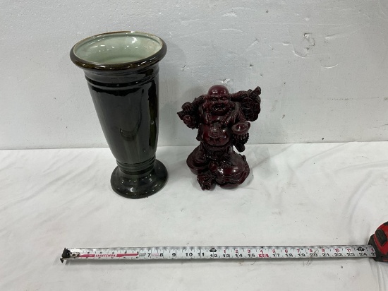 Buddha Statue, Vase