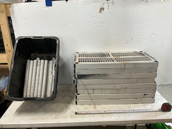 8 Level Plastic Shelve