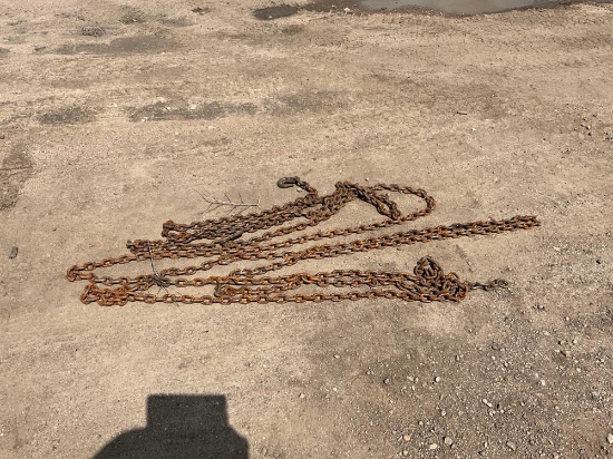50ft 3/8 Chain with Hooks
