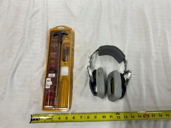 Gun Cleaning Kit, Ear Muffs