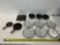Cast Iron Pans, Steel Bowls, Serving Plates
