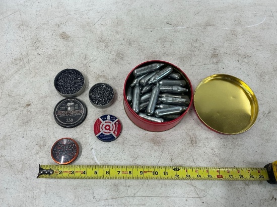 Full CO2 Tanks For BB Guns, .177 Pellets