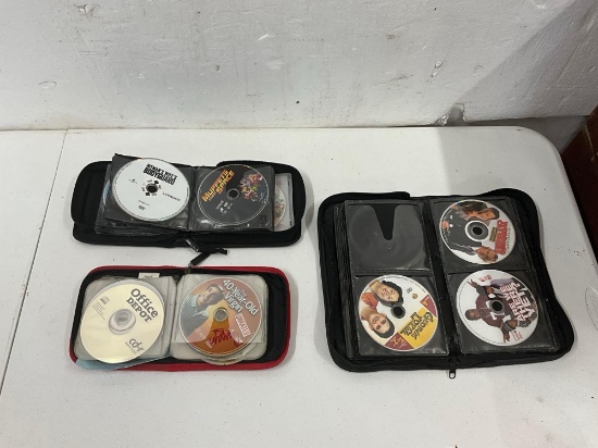 Various DVDs in Binders